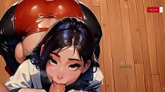 Abspielen Slutty JOI einer KI-Freundin: Big Ass & Cum Countdown