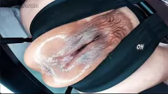 Reproducir La esposa de Milf tetona chorreando por todo el pavo de mantequilla en el Día de Acción de Gracias
