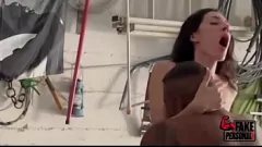 Play Cheating Personal Trainer Fucked Hard by a Big Dick While Boyfriend Watches
