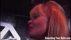 Redare Umilire POV: Femdom Ballbusting Fetish - Suge My Dick