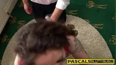 Odtwórz Ostry anal i kobiecy wytrysk uległej niewoli