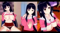 Abspielen 【エロゲーコイカツ！】東方 蓬莱山輝夜におっぱい揉みまくりh！3dcg巨乳アニメ動画(東方プロジェクト)【ヘンタイゲーム とうほう かぐや ほうらいざん】